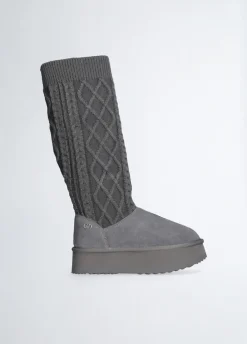Liu Jo Bottes à plateforme en maille|Femme Bottes Et Bottines