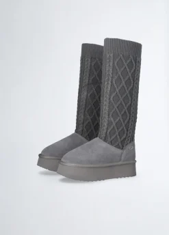 Liu Jo Bottes à plateforme en maille|Femme Bottes Et Bottines
