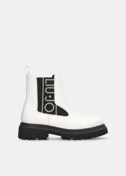 Liu Jo Bottines avec maxi logo glittéré|Enfant Chaussures|Chaussures