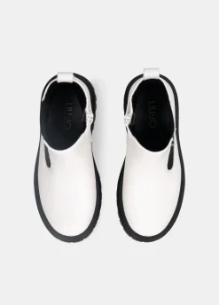 Liu Jo Bottines avec maxi logo glittéré|Enfant Chaussures|Chaussures