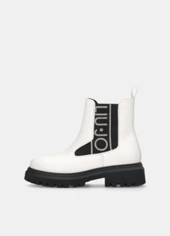 Liu Jo Bottines avec maxi logo glittéré|Enfant Chaussures|Chaussures