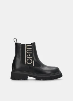 Liu Jo Bottines avec maxi logo glittéré|Enfant Chaussures|Chaussures