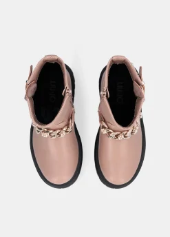 Liu Jo Bottines motardes avec chaîne bijou|Enfant Chaussures|Chaussures