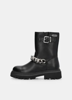 Liu Jo Bottines motardes avec chaîne bijou|Enfant Chaussures|Chaussures