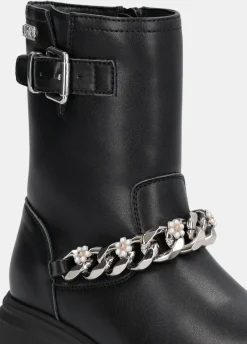 Liu Jo Bottines motardes avec chaîne bijou|Enfant Chaussures|Chaussures