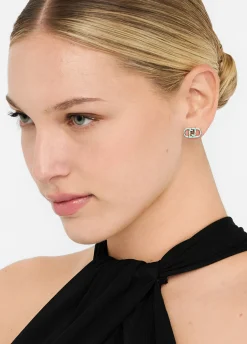 Liu Jo Boucles d'oreilles avec logo monogramme|Femme Jewelry