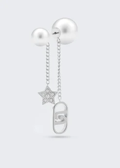 Liu Jo Boucles d'oreilles avec perles synthétiques|Femme Jewelry