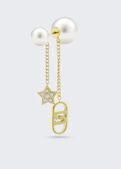 Liu Jo Boucles d'eilles avec perles synthétiques|Femme Jewelry