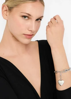 Liu Jo Bracelet avec charm en cœur|Femme Jewelry