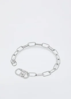 Liu Jo Bracelet monogramme avec strass|Femme Jewelry