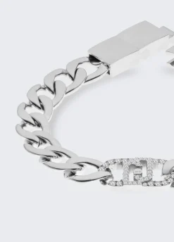 Liu Jo Bracelet monogramme avec strass|Femme Jewelry
