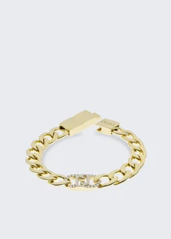 Liu Jo Bracelet monogramme avec strass|Femme Jewelry
