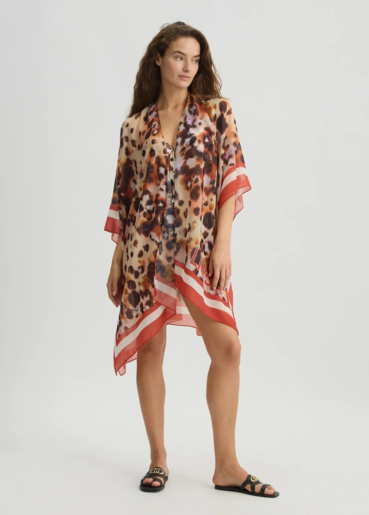 Liu Jo Caftan avec imprimé animalier|Femme Mode Plage