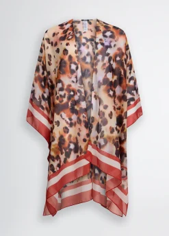 Liu Jo Caftan avec imprimé animalier|Femme Mode Plage