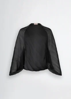 Liu Jo Cape de cérémonie plissée|Femme Manteaux|Cérémonie