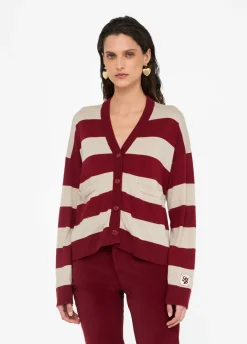 Liu Jo Cardigan à rayures|Femme Mailles