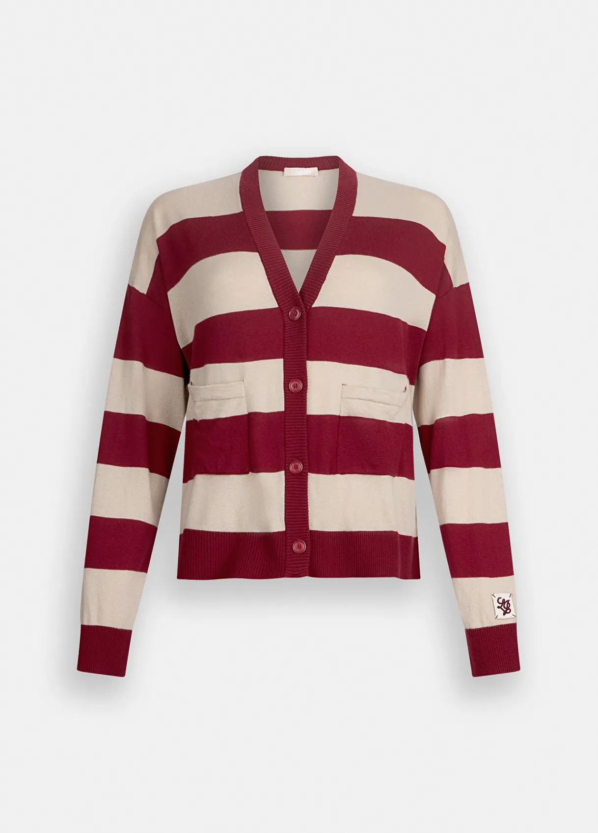 Liu Jo Cardigan à rayures|Femme Mailles