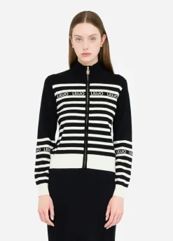 Liu Jo Cardigan à rayures|Femme Mailles