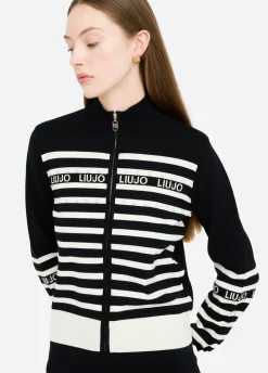 Liu Jo Cardigan à rayures|Femme Mailles