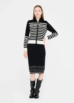 Liu Jo Cardigan à rayures|Femme Mailles
