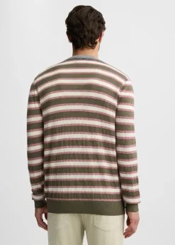 Liu Jo Cardigan à rayures en laine|Homme Pulls Et Sweaters