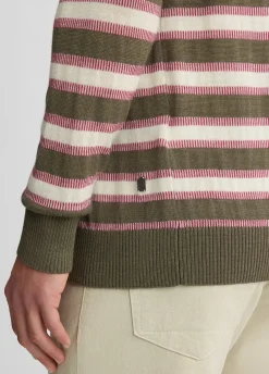 Liu Jo Cardigan à rayures en laine|Homme Pulls Et Sweaters
