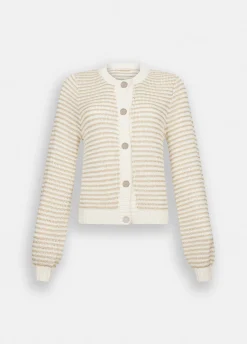 Liu Jo Cardigan à rayures Lurex®|Femme Mailles