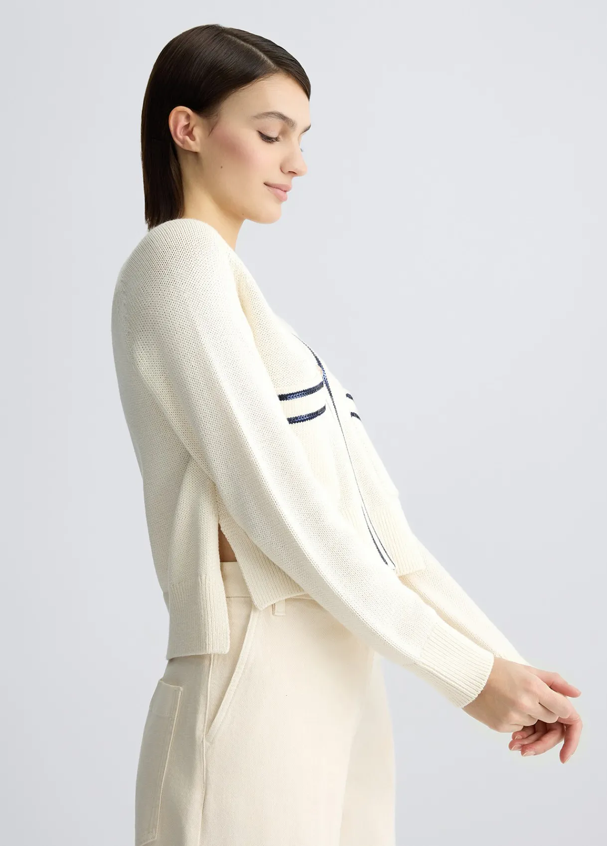 Liu Jo Cardigan à sequins|Femme Mailles