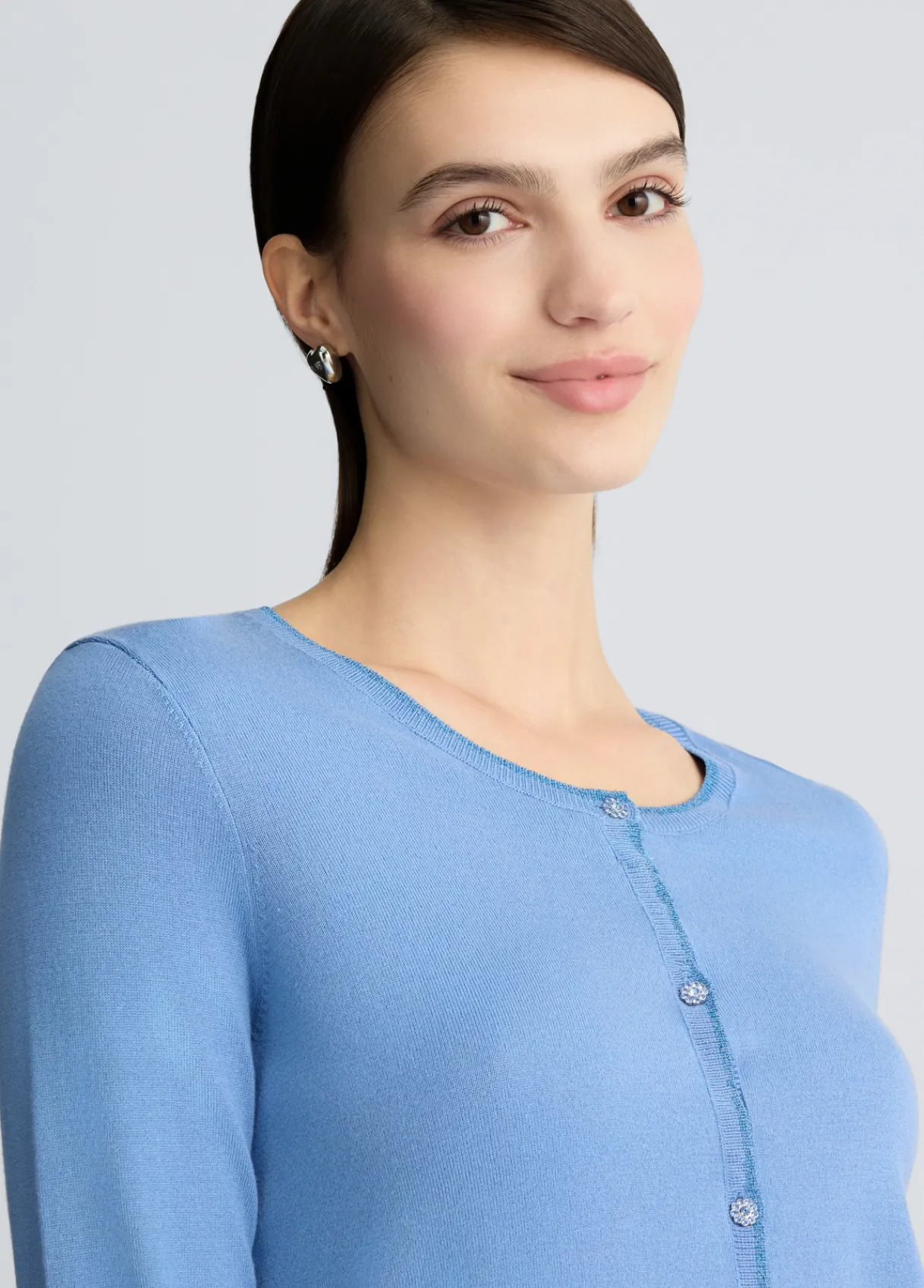 Liu Jo Cardigan avec boutons fantaisie|Femme Mailles