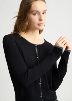 Liu Jo Cardigan avec boutons fantaisie|Femme Mailles