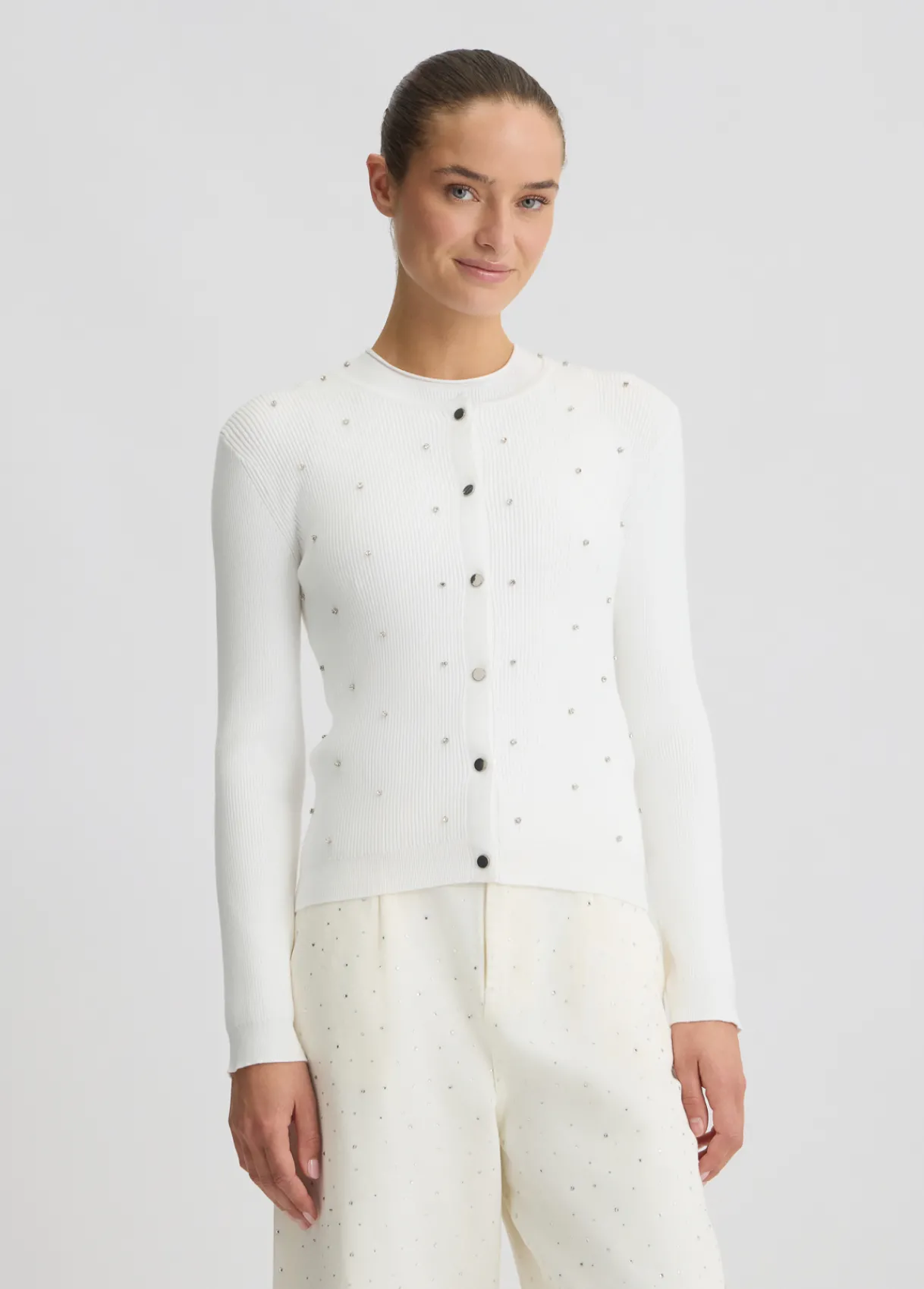 Liu Jo Cardigan avec clous|Femme Mailles
