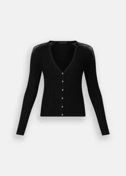 Liu Jo Cardigan avec dentelle|Femme Mailles