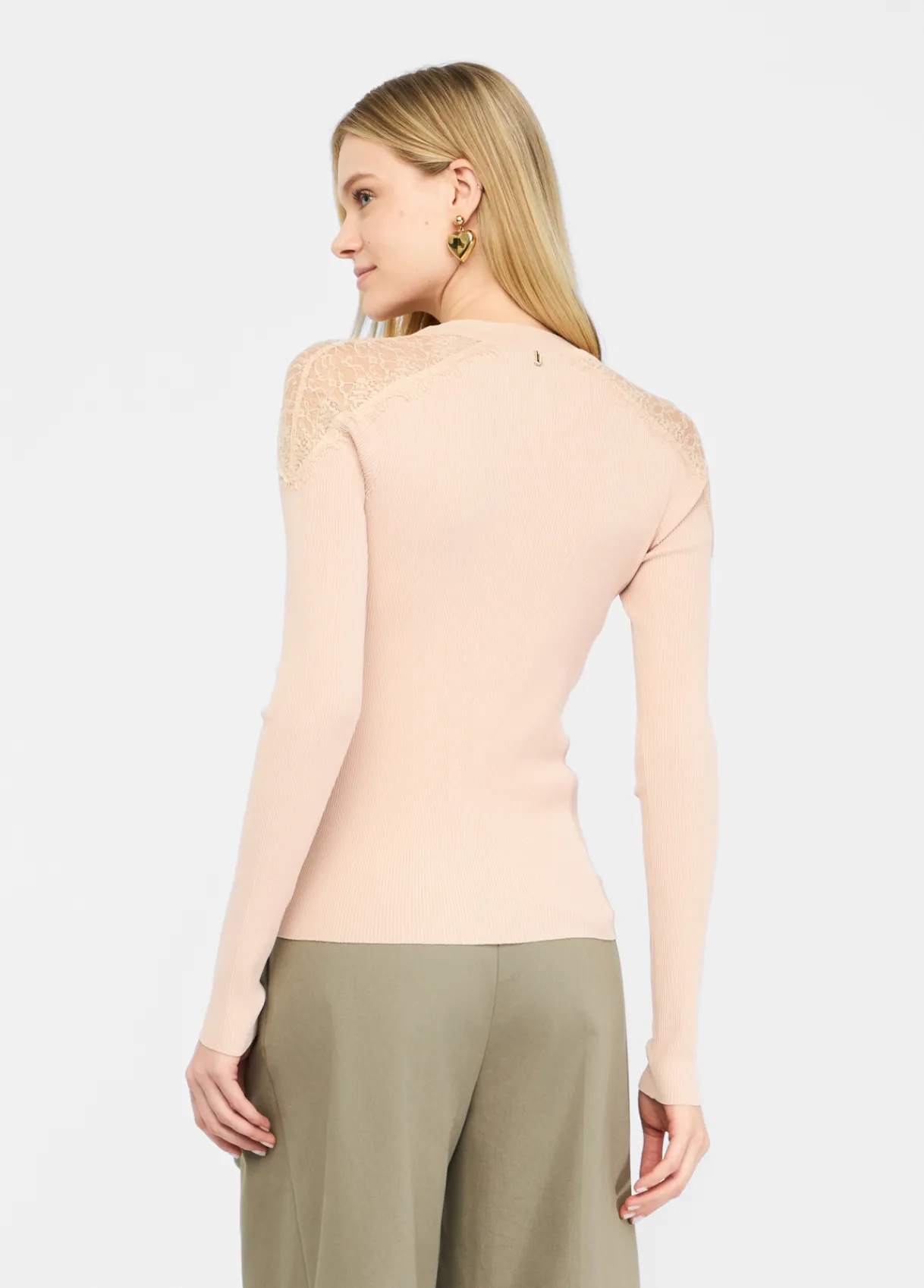 Liu Jo Cardigan avec dentelle|Femme Mailles