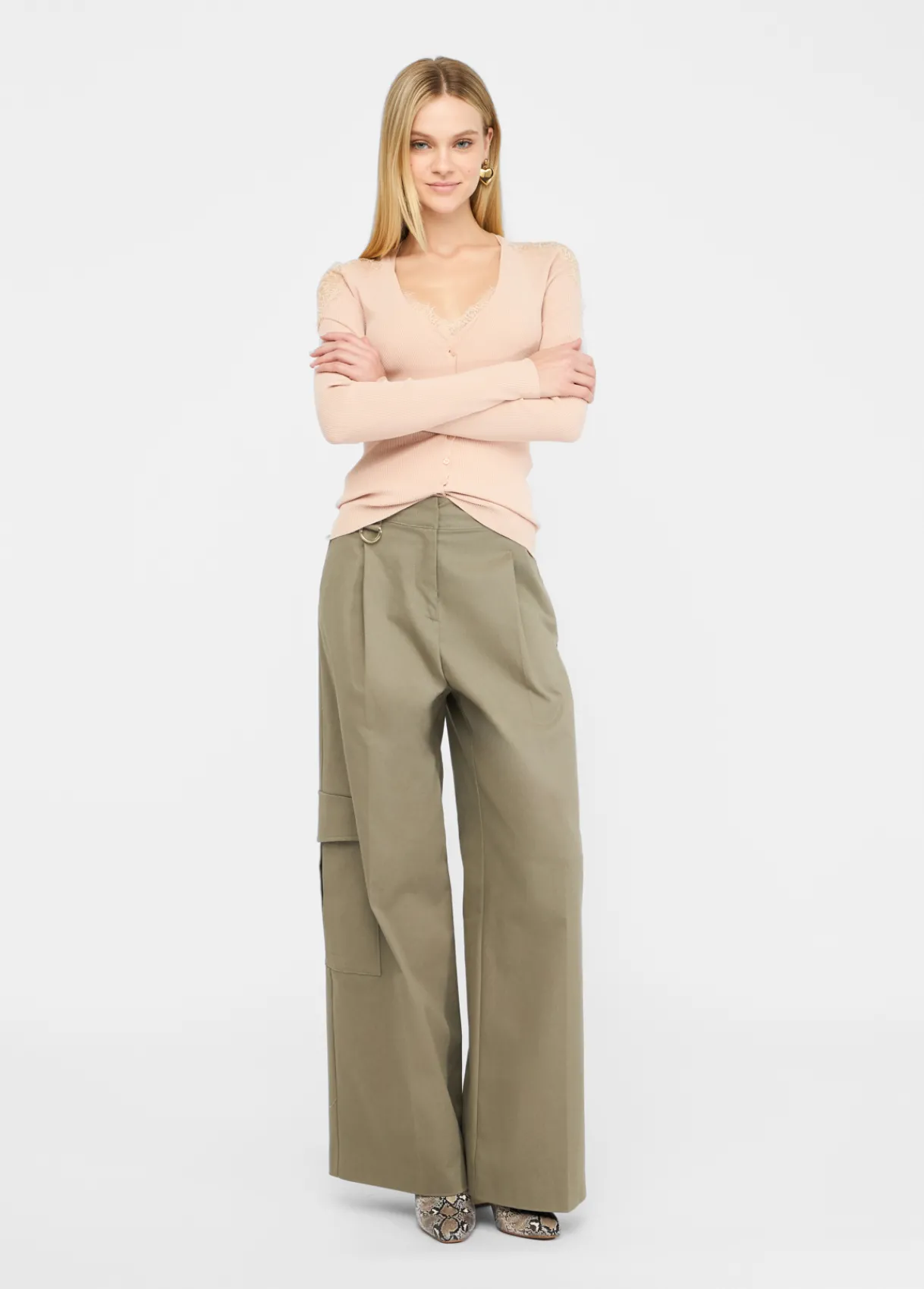 Liu Jo Cardigan avec dentelle|Femme Mailles