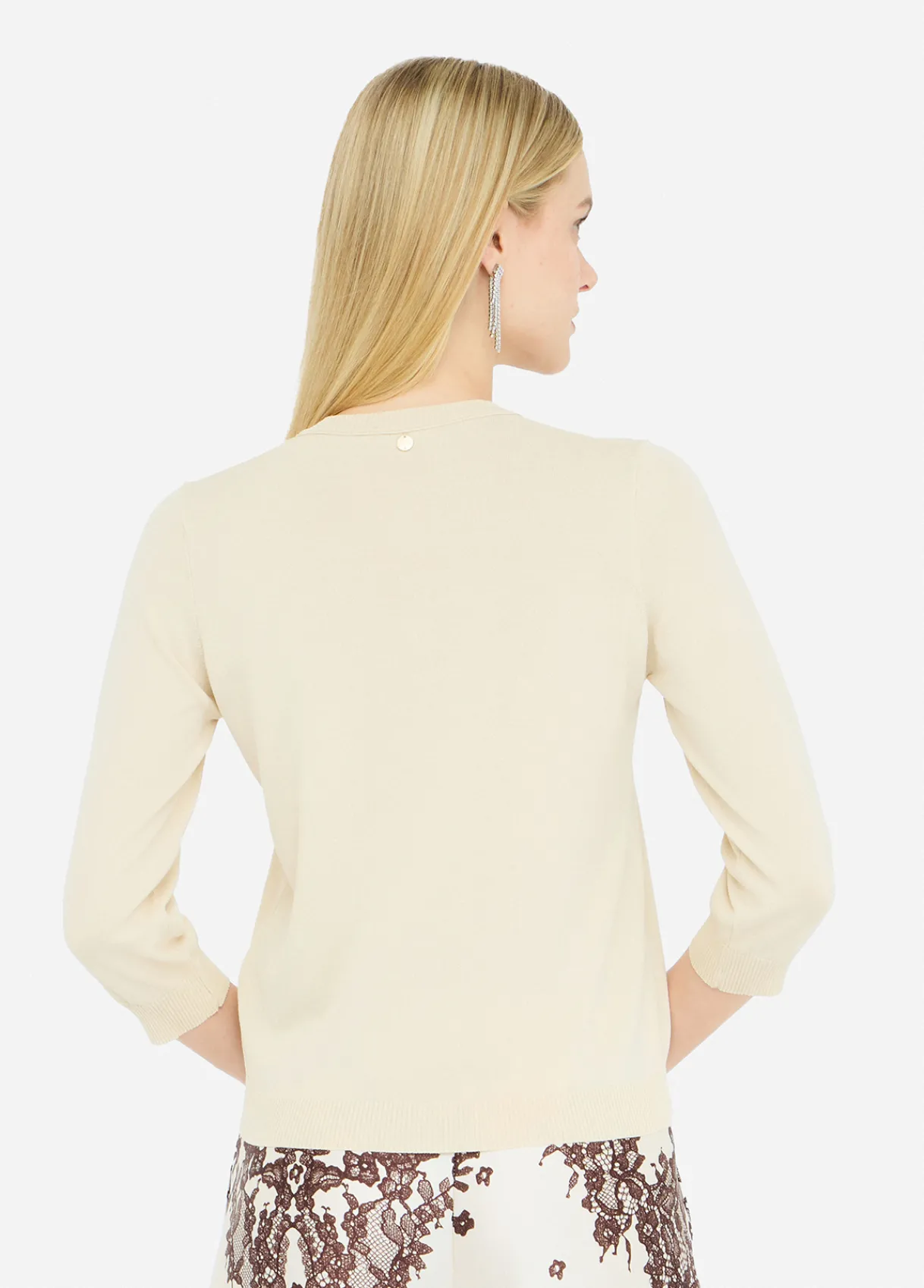 Liu Jo Cardigan avec détails en dentelle|Femme Mailles