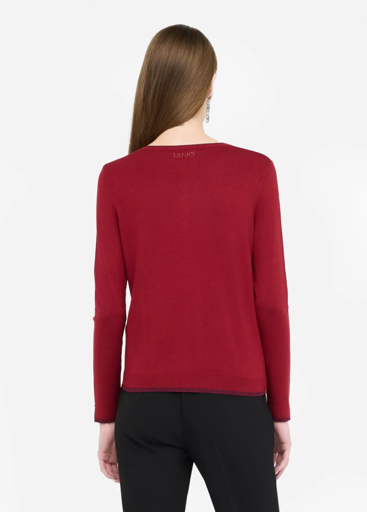 Liu Jo Cardigan avec détails en Lurex®|Femme Mailles