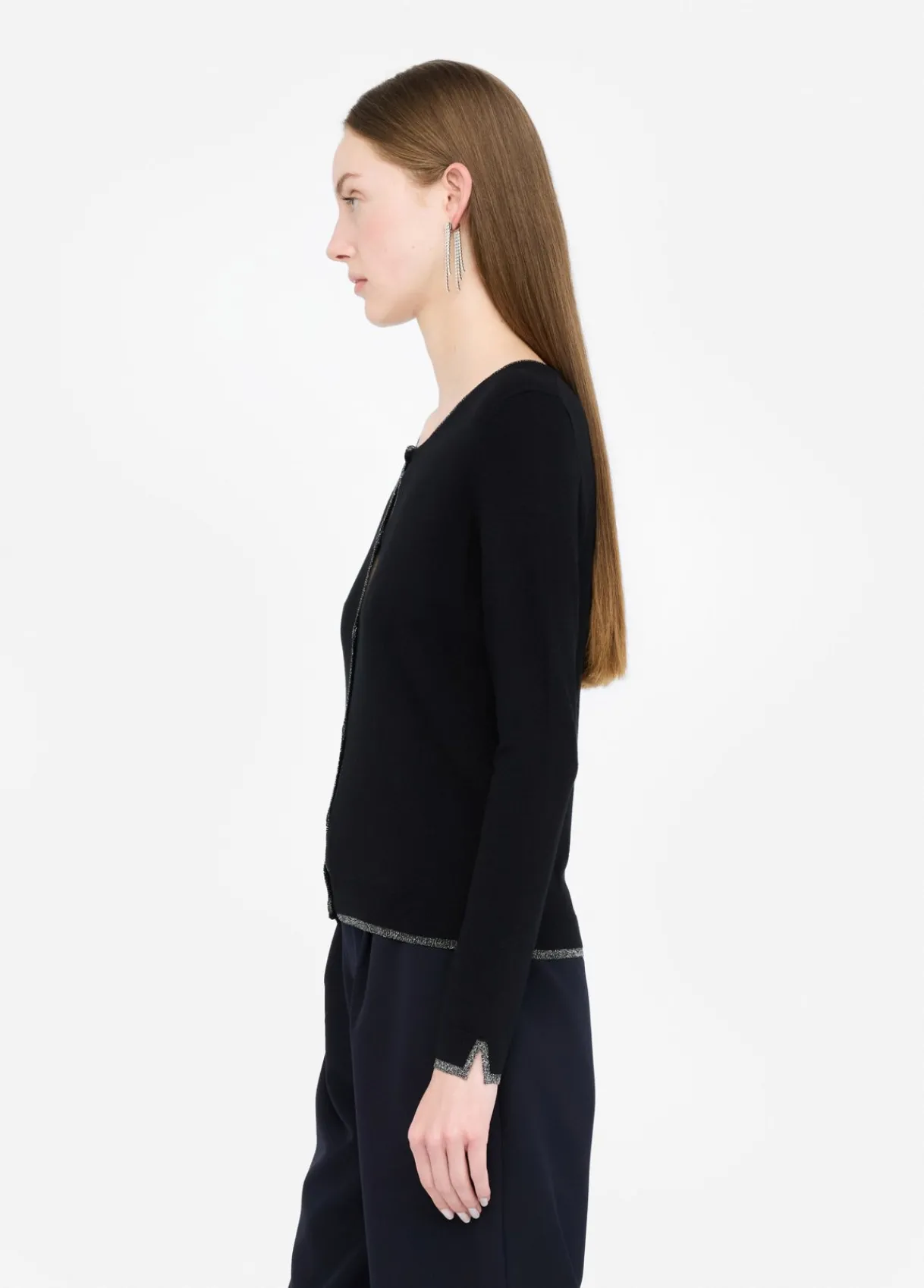 Liu Jo Cardigan avec détails en Lurex®|Femme Mailles