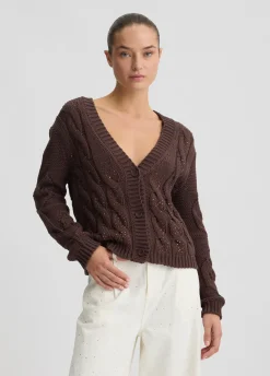 Liu Jo Cardigan avec strass|Femme Mailles