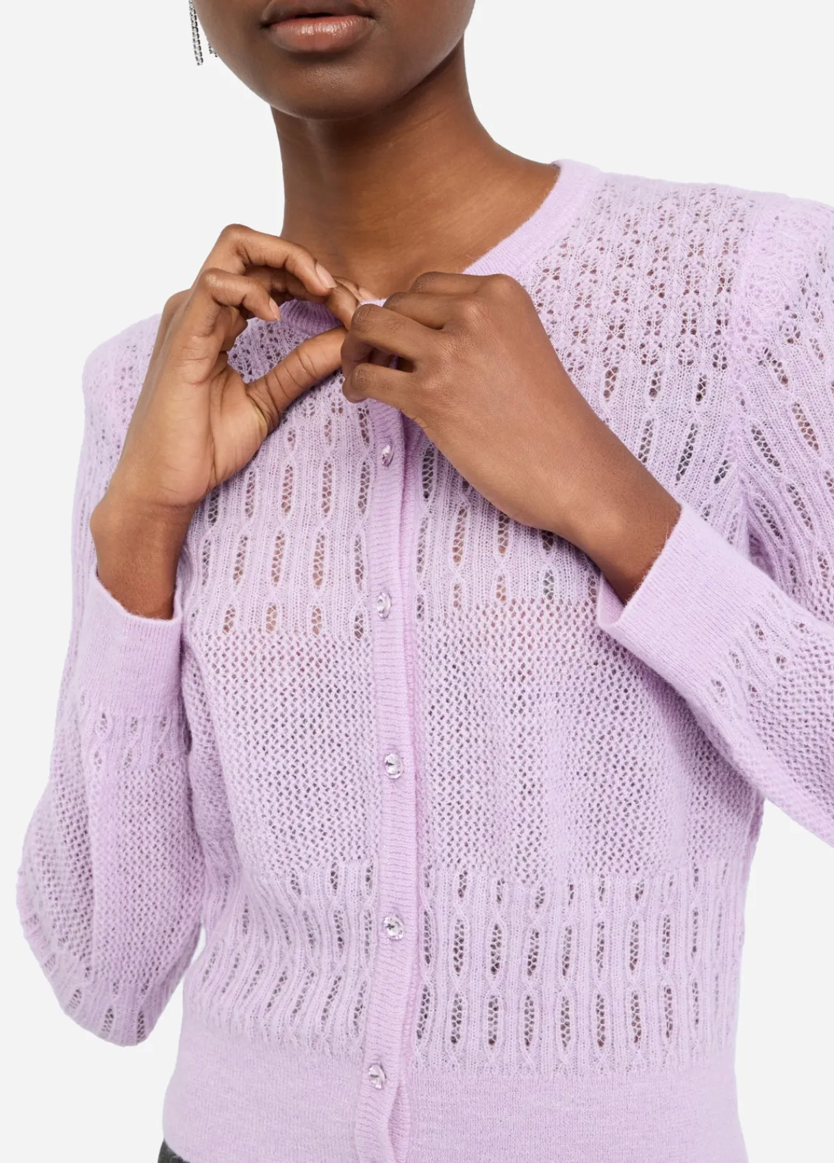 Liu Jo Cardigan en laine et alpaga|Femme Mailles
