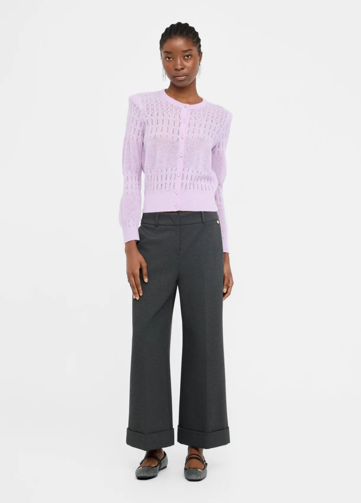 Liu Jo Cardigan en laine et alpaga|Femme Mailles