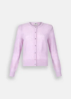 Liu Jo Cardigan en laine et alpaga|Femme Mailles