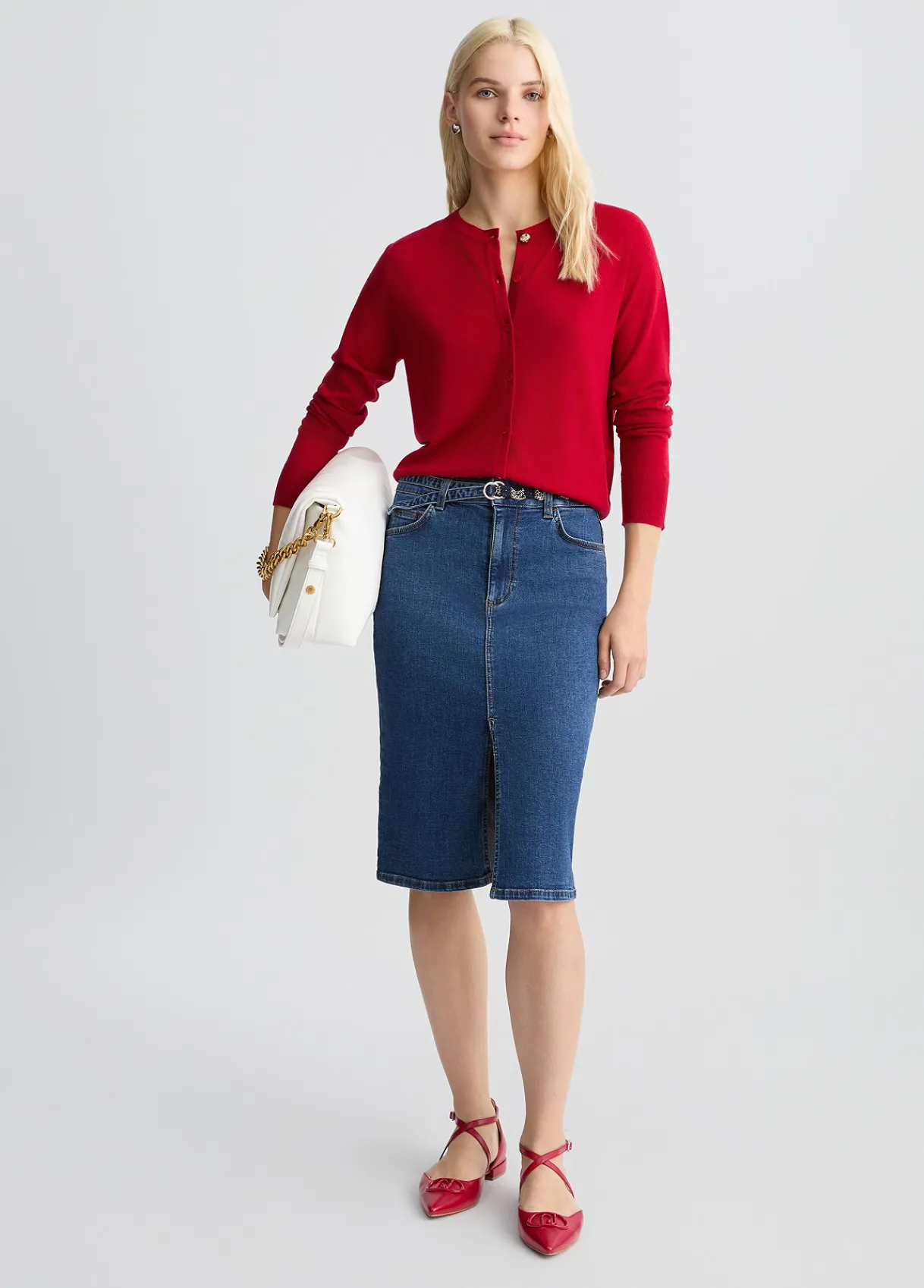 Liu Jo Cardigan en laine et cachemire|Femme Mailles