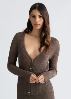 Liu Jo Cardigan en lurex|Femme Mailles