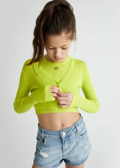 Liu Jo Cardigan en maille|Enfant Pull Et Sweatshirts