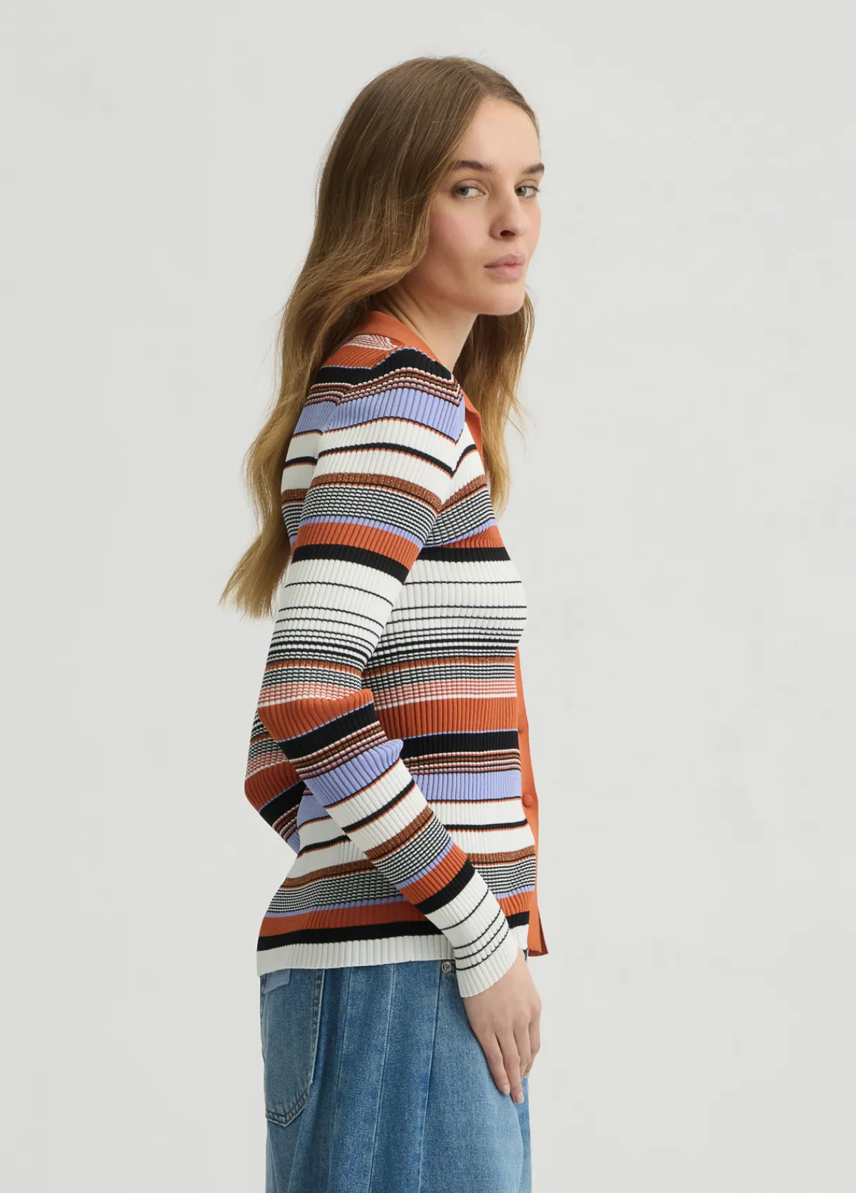 Liu Jo Cardigan en maille à rayures|Femme Mailles