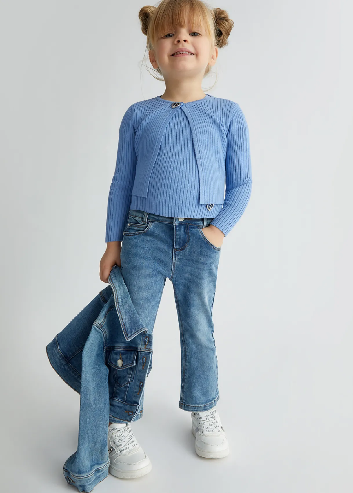Liu Jo Cardigan et t-shirt en maille|Enfant T-Shirts