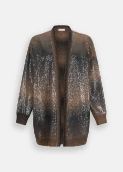 Liu Jo Cardigan long avec paillettes|Femme Mailles