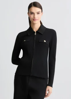Liu Jo Cardigan long avec zip|Femme Vêtements De Sport|Mailles