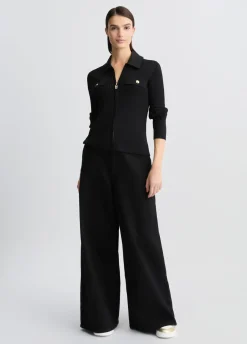 Liu Jo Cardigan long avec zip|Femme Vêtements De Sport|Mailles