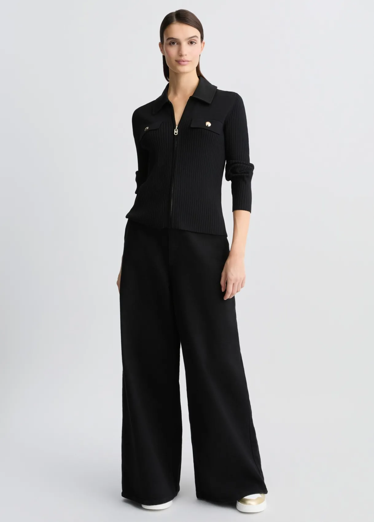 Liu Jo Cardigan long avec zip|Femme Vêtements De Sport|Mailles